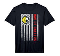 Mens American Flag Dad Ballers Soccer T-Shirt - Novelty Apparel Men Women - T-Shirt, Sweatshirt, Hoodie