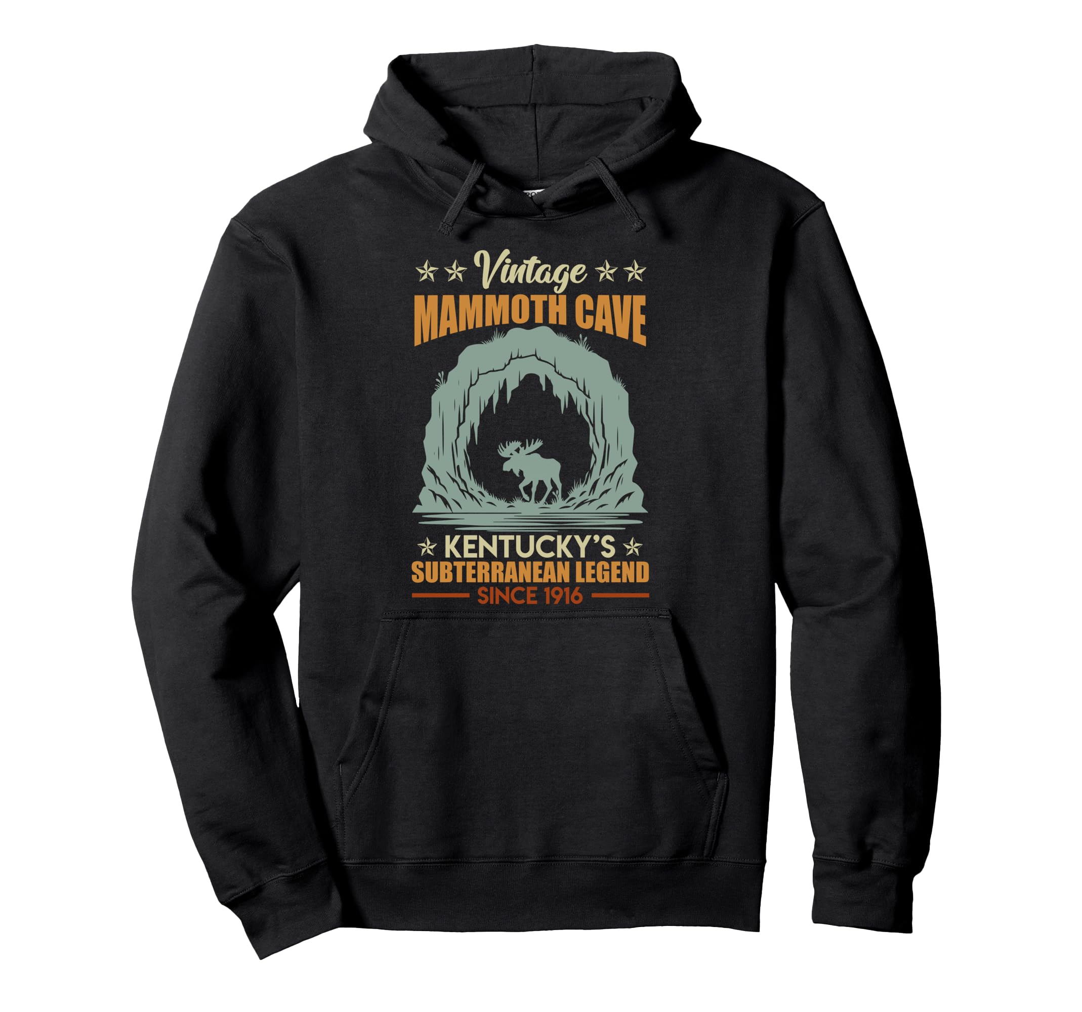 Mammoth Cave Kentuckys Subterranean Hoodie - Graphic Print Men Women - T-Shirt, Sweatshirt, Hoodie