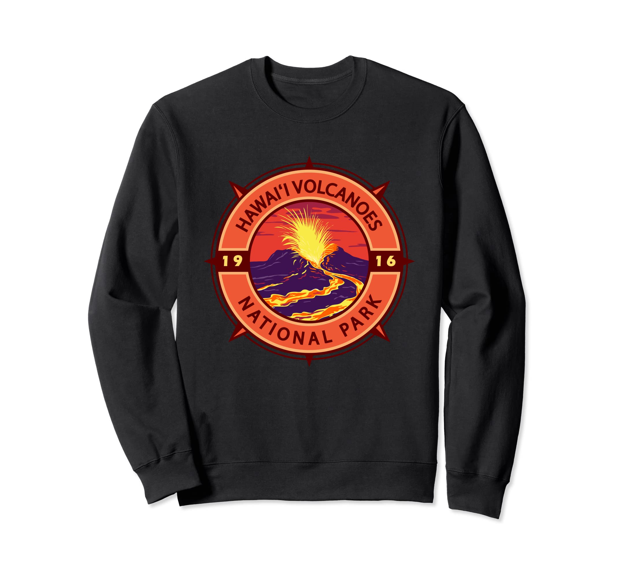 Hawaii Volcanoes National Park Sweatshirt - Custom Art Print Men Women - T-Shirt, Sweatshirt, Hoodie
