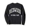 Redwood National Park 70S College Sweatshirt - Novelty Apparel Unisex - T-Shirt, Sweatshirt, Hoodie