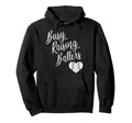 Busy Raising Ballers Baseball Softball Hoodie - Graphic Print Men Women - T-Shirt, Sweatshirt, Hoodie