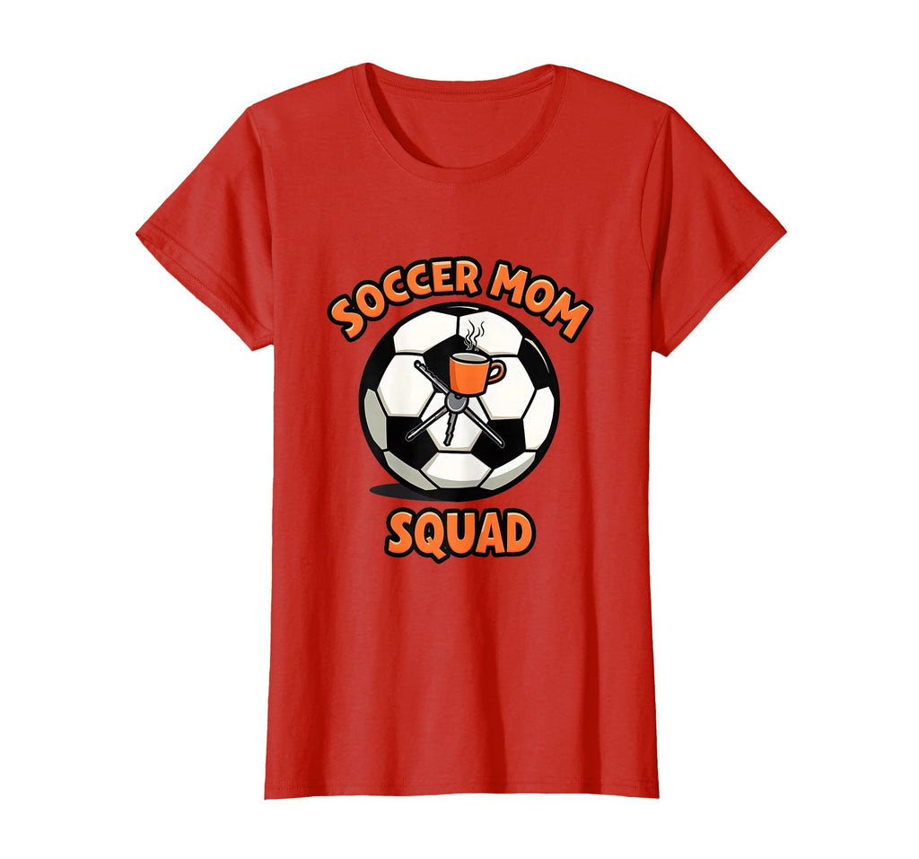 Soccer Mom Squad T-Shirt - Unique Graphic Men Women - T-Shirt, Sweatshirt, Hoodie