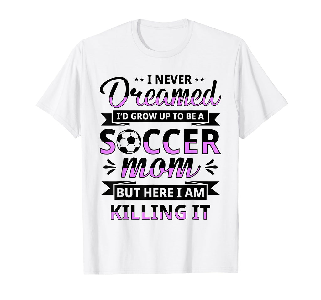 Soccer Mom Gifts Soccer Fan Mommy Sweatshirt - Trendy Graphic Unisex - T-Shirt, Sweatshirt, Hoodie