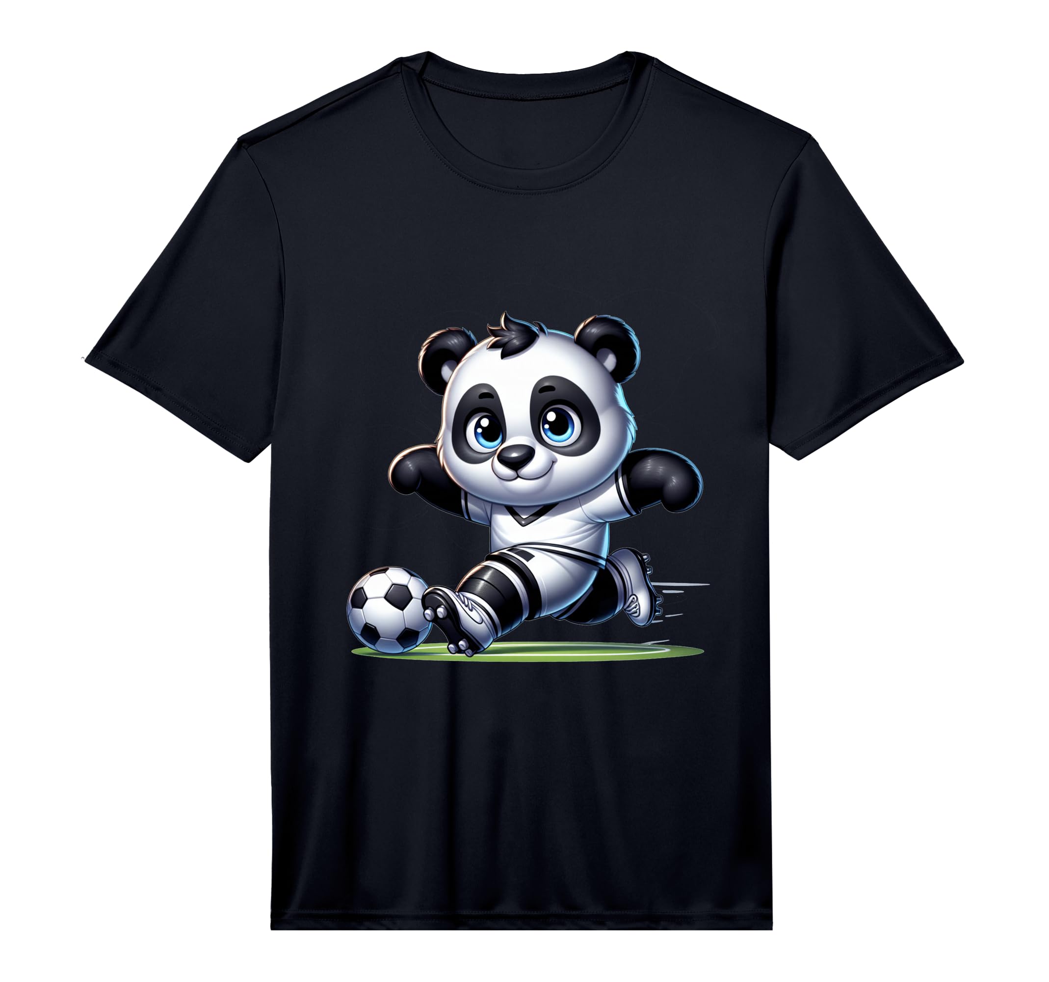 Soccer Player Panda Performance T-Shirt - Fun Novelty Design Unisex - T-Shirt, Sweatshirt, Hoodie