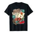 Life Is Gamble Im Just Dealing Turquoise T-Shirt - Minimalist Print Unisex - T-Shirt, Sweatshirt, Hoodie