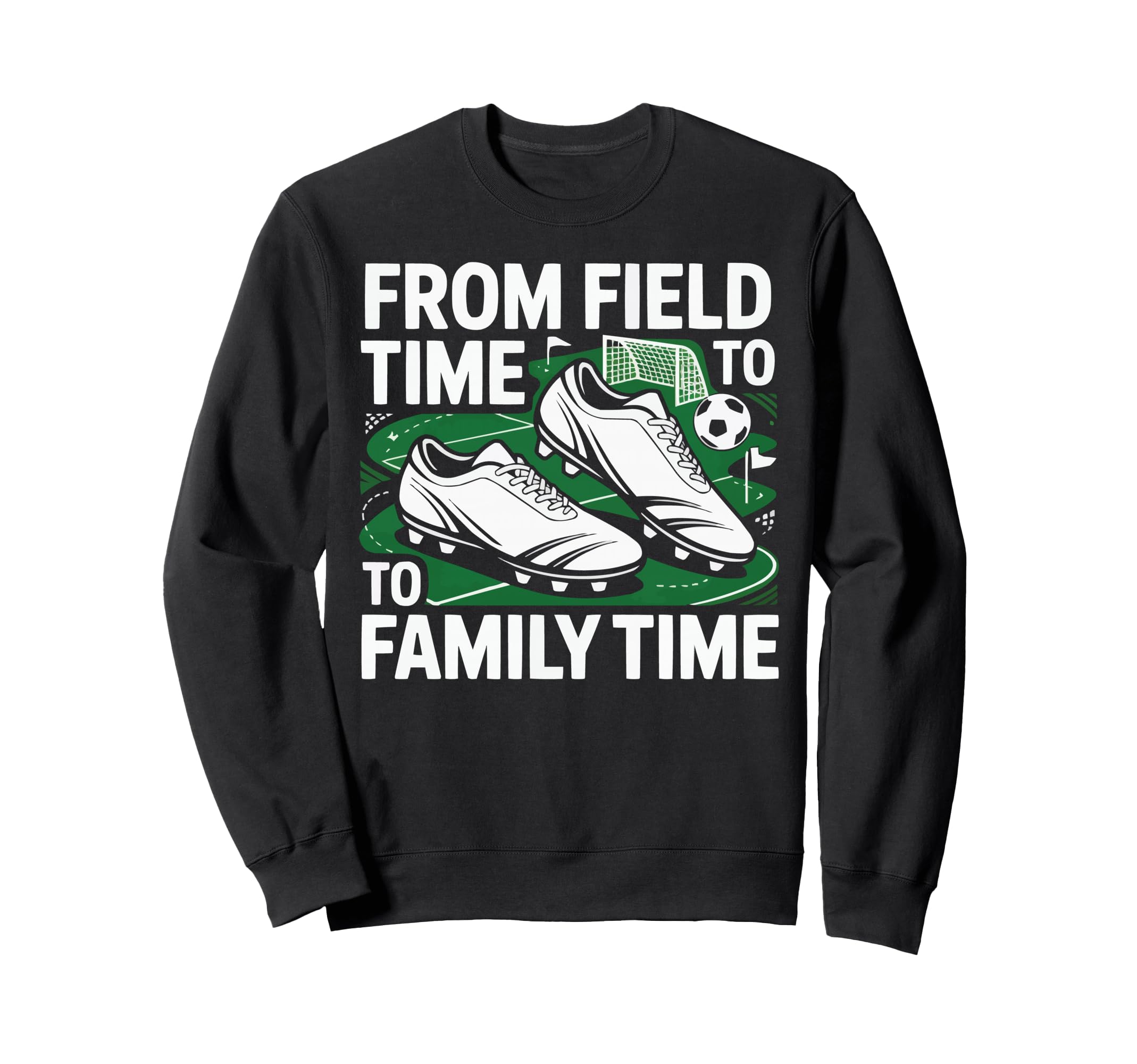 Soccer Player Soccer Dad Kick Sweatshirt - Casual Everyday Wear Men Women - T-Shirt, Sweatshirt, Hoodie
