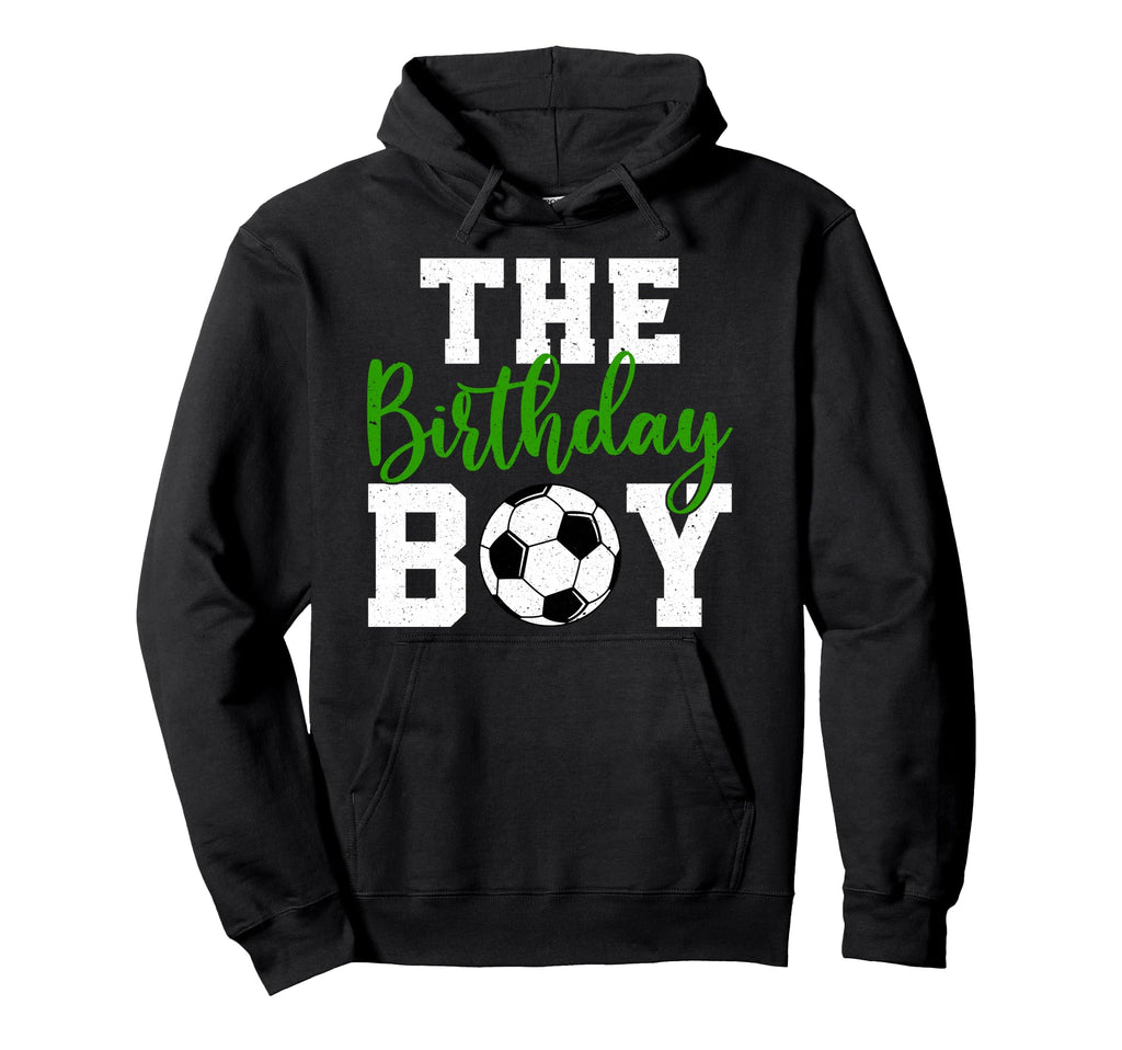 Birthday Matching Family Soccer Hoodie - Casual Everyday Wear for Adults - T-Shirt, Sweatshirt, Hoodie
