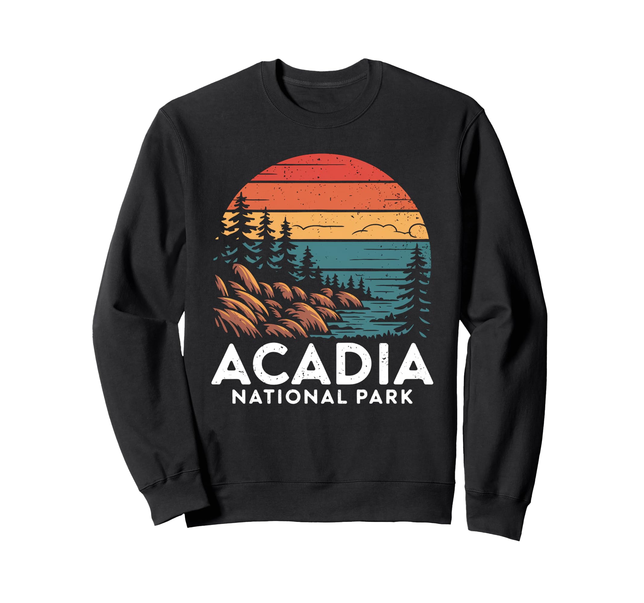 Acadia National Park Scenic Souvenir Sweatshirt - Unique Graphic Unisex - T-Shirt, Sweatshirt, Hoodie