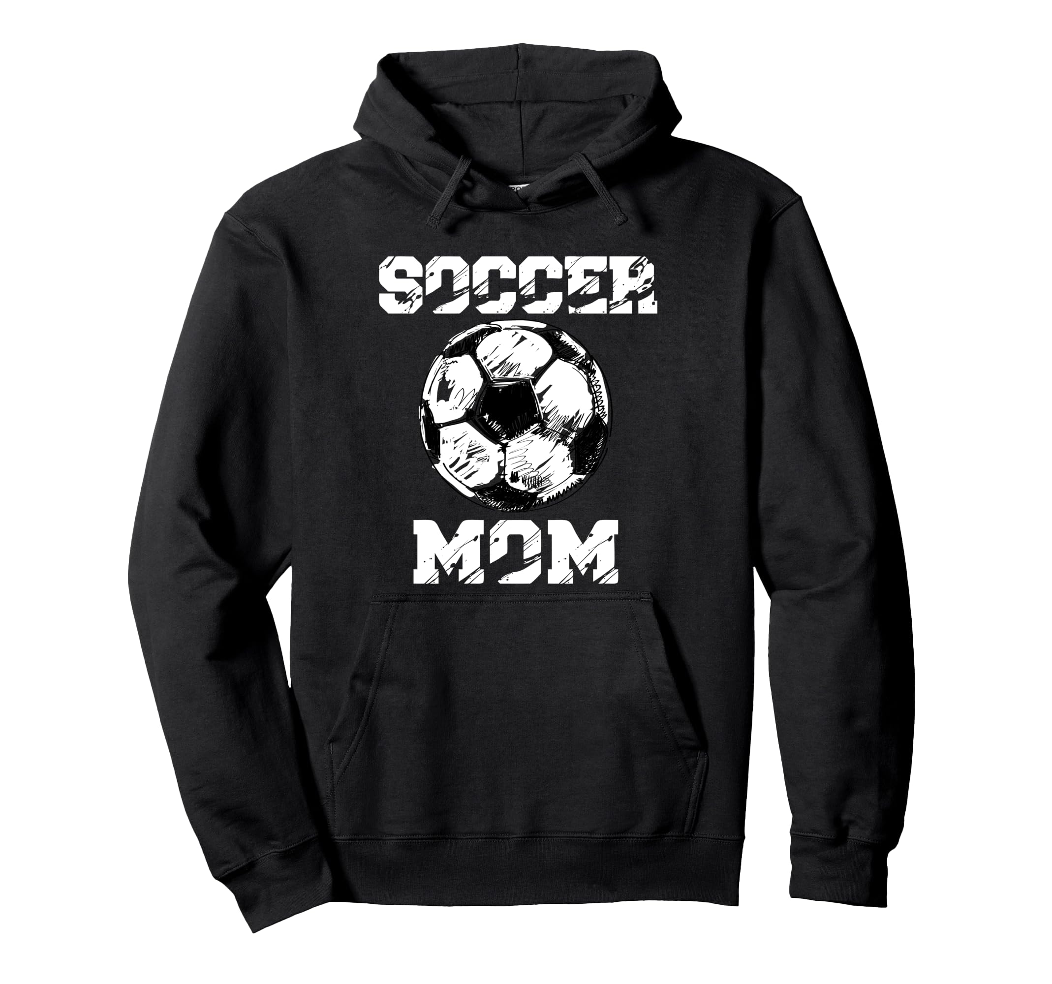 Soccer Mom Funny Soccer Player Mom Hoodie - Graphic Print Men Women - T-Shirt, Sweatshirt, Hoodie