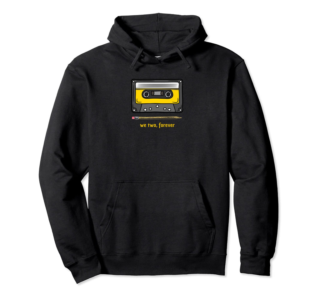 Tape Cassette 70S 80S 90S We Two Hoodie - Streetwear Style Men Women - T-Shirt, Sweatshirt, Hoodie