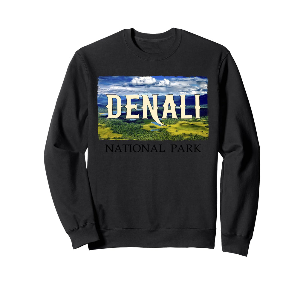 Denali Alaska National Park Sweatshirt - Trendy Graphic Unisex - T-Shirt, Sweatshirt, Hoodie
