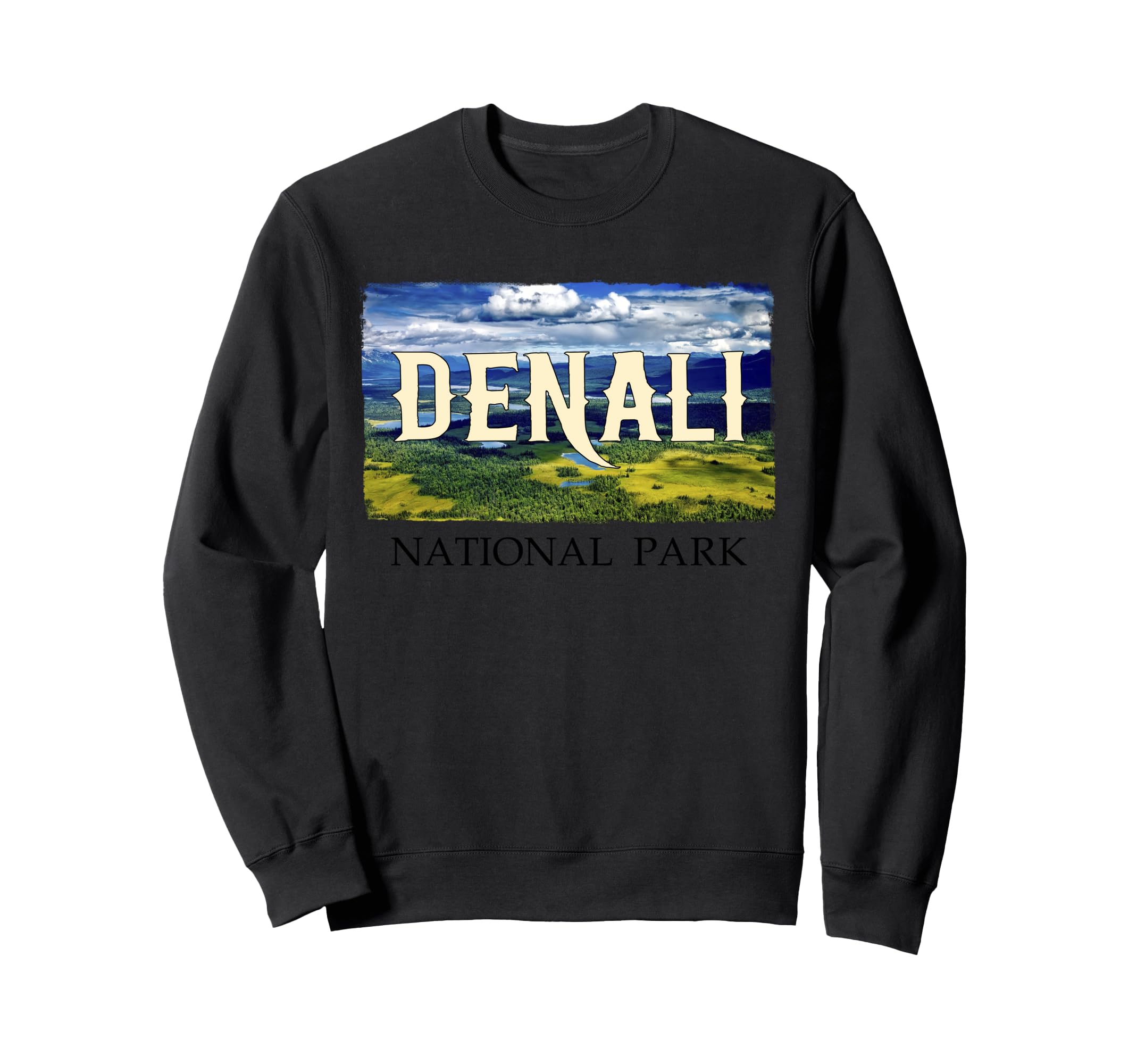 Denali Alaska National Park Sweatshirt - Trendy Graphic Unisex - T-Shirt, Sweatshirt, Hoodie