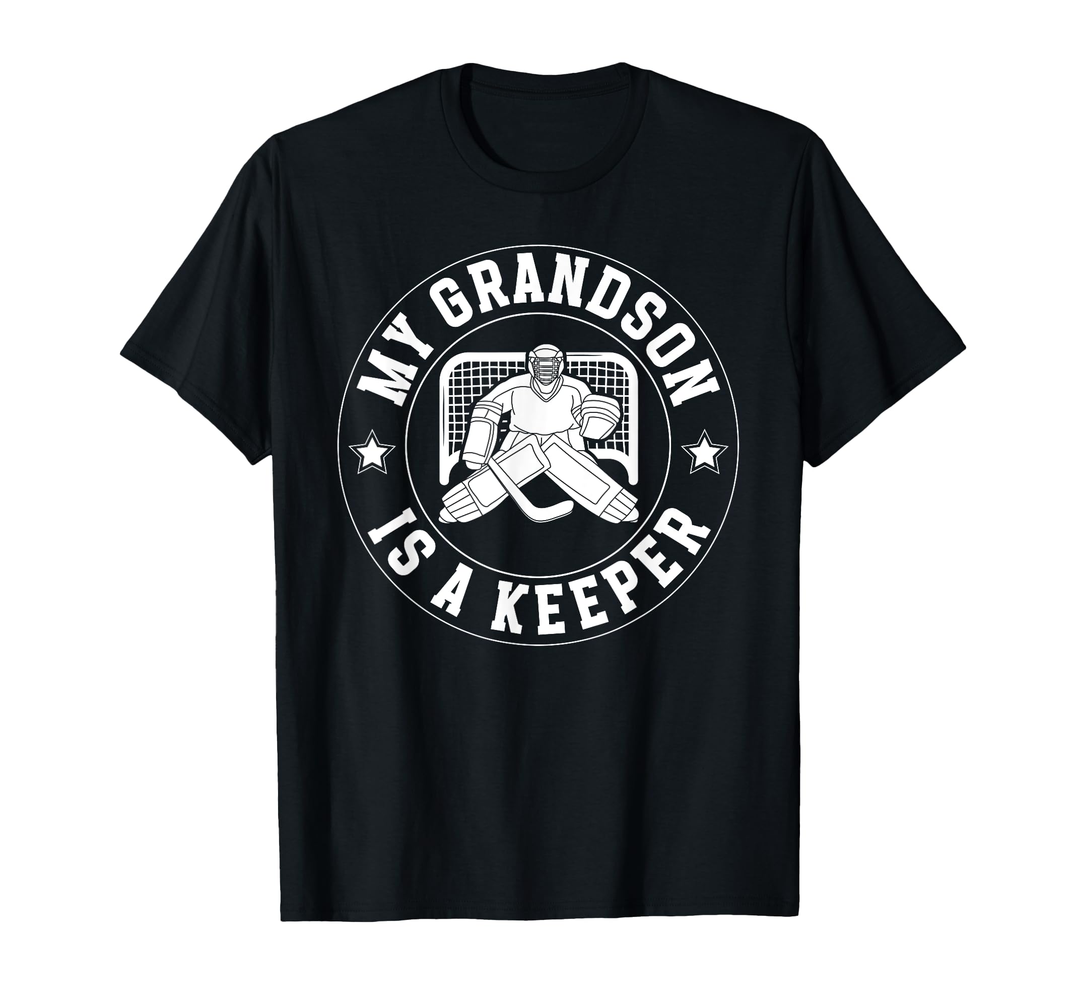 Proud Hockey Keeper Papaw Ice Hockey T-Shirt - Novelty Apparel Unisex - T-Shirt, Sweatshirt, Hoodie