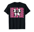 Womens Coquette Bow Ribbon Soccer Sweatshirt - Trendy Graphic for Adults - T-Shirt, Sweatshirt, Hoodie