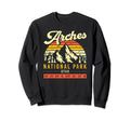 Arches Coordinates Utah National Sweatshirt - Casual Everyday Wear Unisex - T-Shirt, Sweatshirt, Hoodie