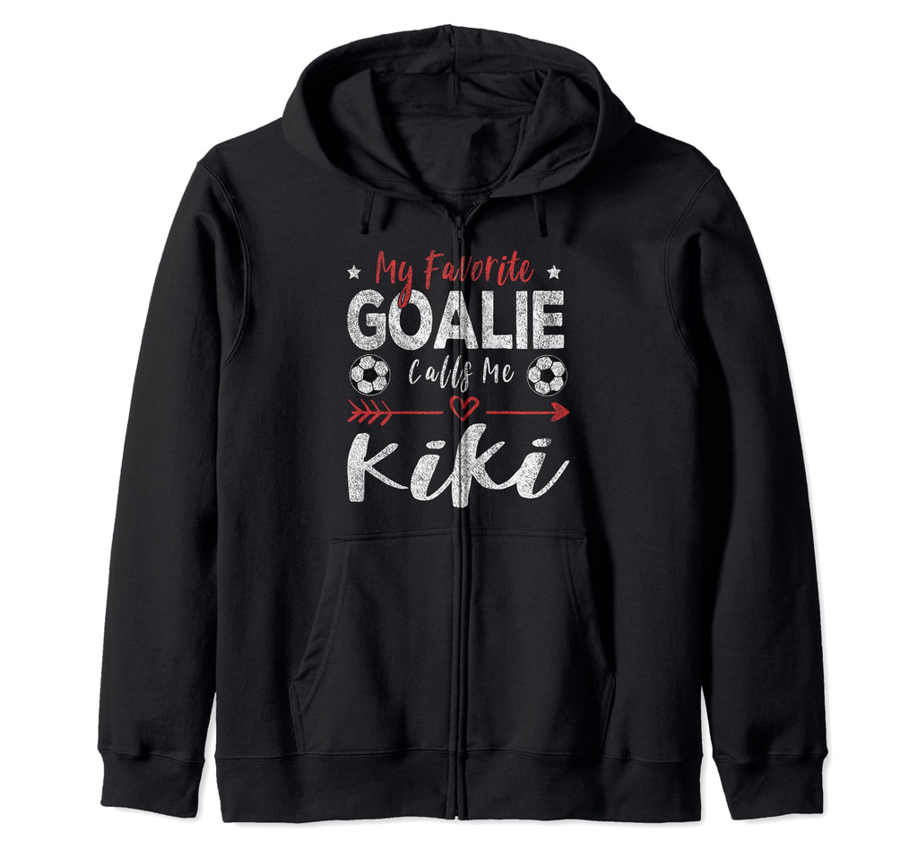 Funny Soccer Goalie Goalkeeper Mom Hoodie - Minimalist Print Men Women - T-Shirt, Sweatshirt, Hoodie