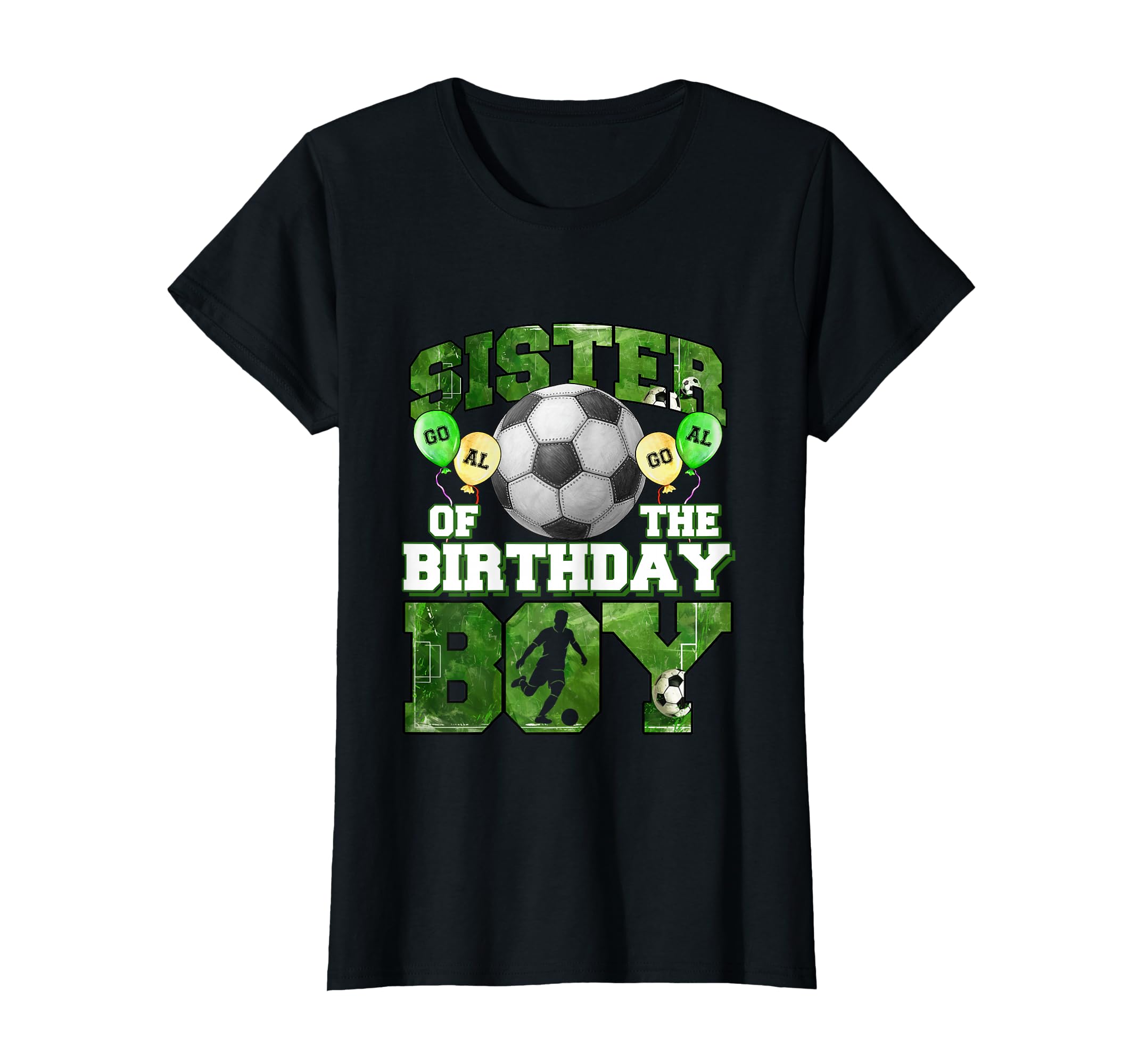 Soccer Sister Birthday Party T-Shirt - Casual Everyday Wear Men Women - T-Shirt, Sweatshirt, Hoodie