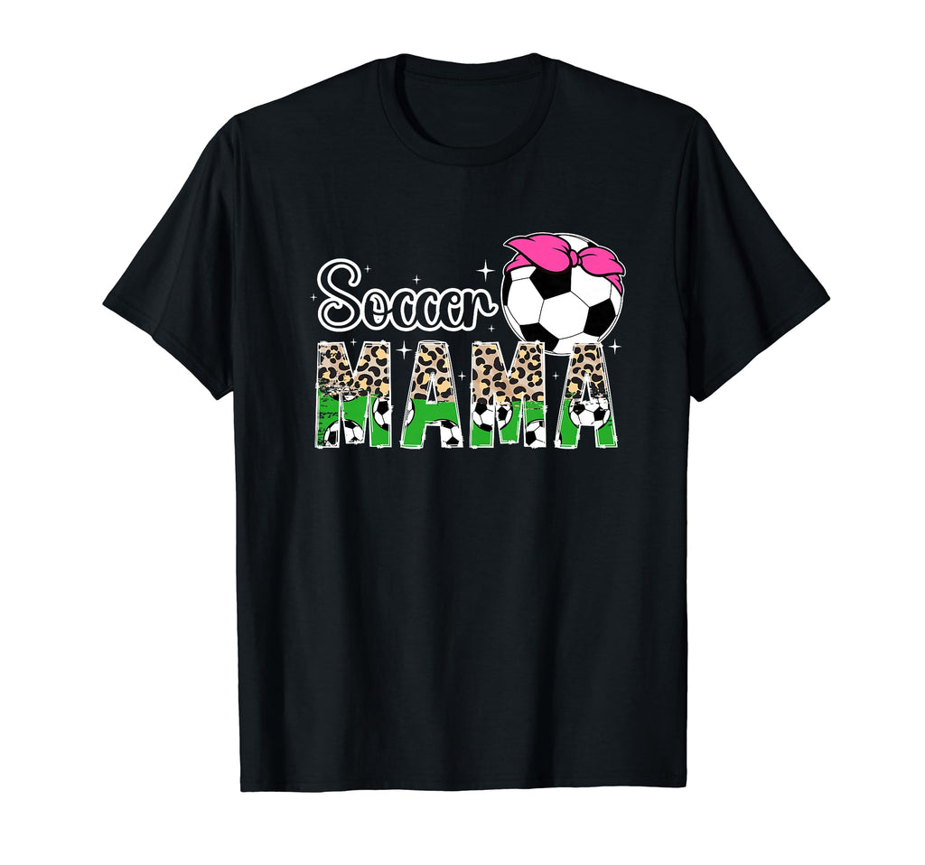 Soccer Mama Leopard Soccer Mom Soccer T-Shirt - Unique Graphic for Adults - T-Shirt, Sweatshirt, Hoodie