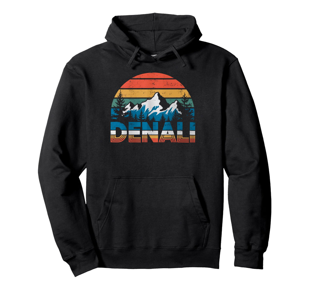 Mount Denali Sunset Mt Denali National Hoodie - Unique Graphic for Adults - T-Shirt, Sweatshirt, Hoodie