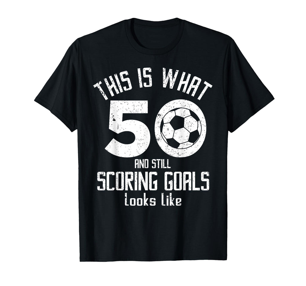 Funny Soccer 50Th Birthday 50 Years T-Shirt - Trendy Graphic for Adults - T-Shirt, Sweatshirt, Hoodie