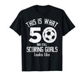 Funny Soccer 50Th Birthday 50 Years T-Shirt - Trendy Graphic for Adults - T-Shirt, Sweatshirt, Hoodie