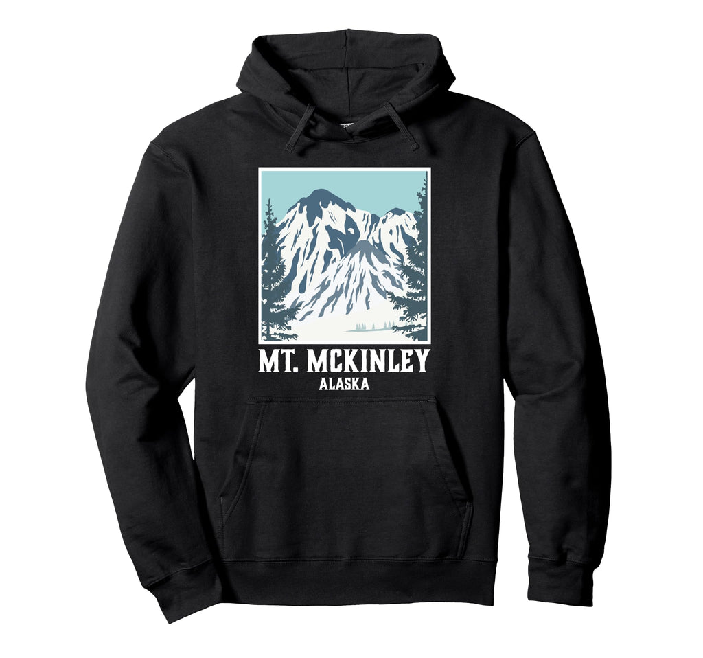 Mount Mckinley National Park Alaska Hoodie - Trendy Graphic Men Women - T-Shirt, Sweatshirt, Hoodie