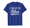 Winners Wear Blue Team Spirit Game T-Shirt - Custom Art Print Men Women - T-Shirt, Sweatshirt, Hoodie