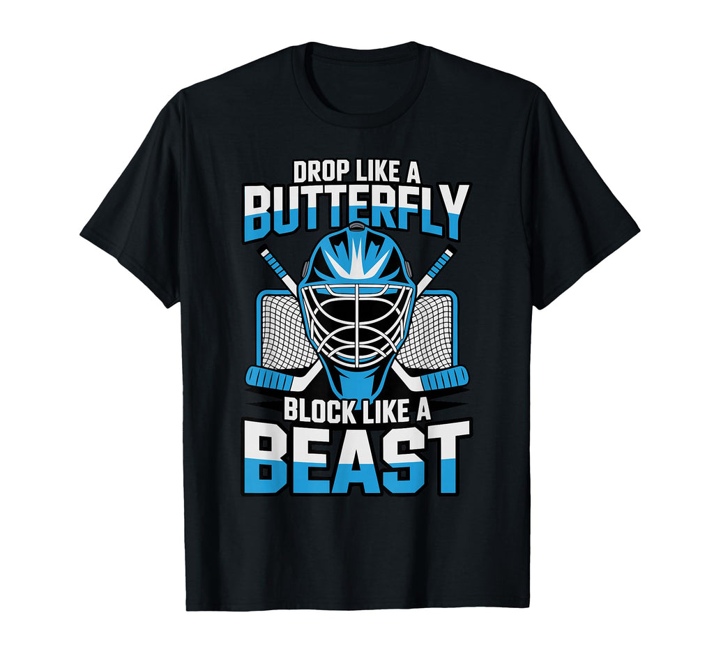 Ice Hockey Goalkeeper Butterfly T-Shirt - Casual Everyday Wear for Adults - T-Shirt, Sweatshirt, Hoodie