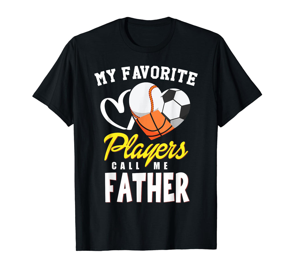 My Favorite Players Baseball Soccer T-Shirt - Unique Graphic Unisex - T-Shirt, Sweatshirt, Hoodie