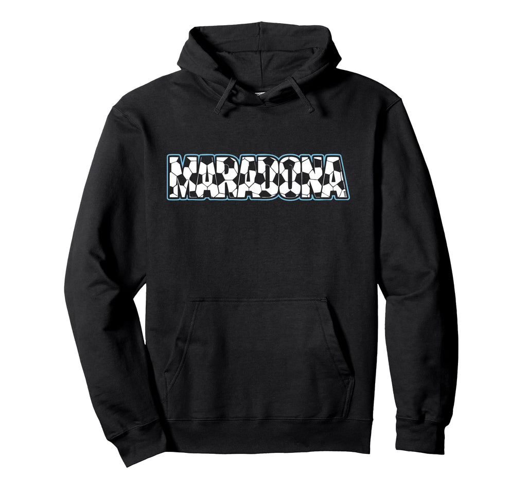 Diego Maradona Football Pattern Soccer Hoodie - Unique Graphic Unisex - T-Shirt, Sweatshirt, Hoodie