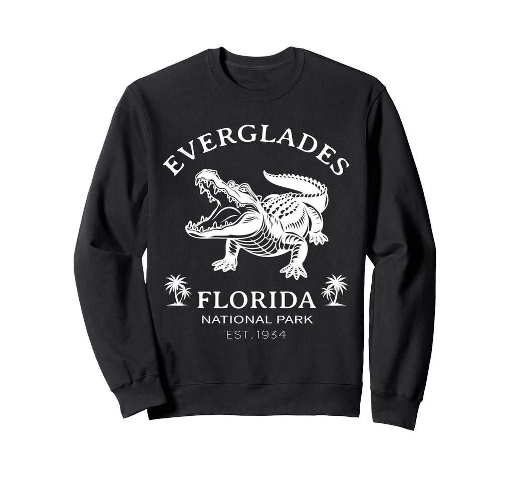 Everglades National Park Alligators Sweatshirt - Trendy Graphic Unisex - T-Shirt, Sweatshirt, Hoodie