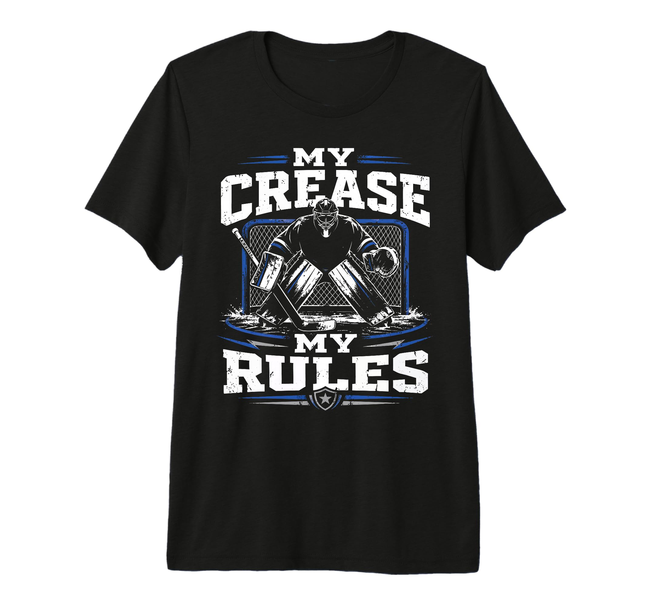 Ice Hockey Goalie Crease Hockey T-Shirt - Novelty Apparel Unisex - T-Shirt, Sweatshirt, Hoodie
