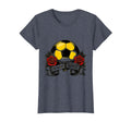 Eat Sleep Soccer Repeat Fan T-Shirt - Aesthetic Graphic Unisex - T-Shirt, Sweatshirt, Hoodie