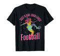 Just Who Loves Football Player T-Shirt - Custom Art Print for Adults - T-Shirt, Sweatshirt, Hoodie