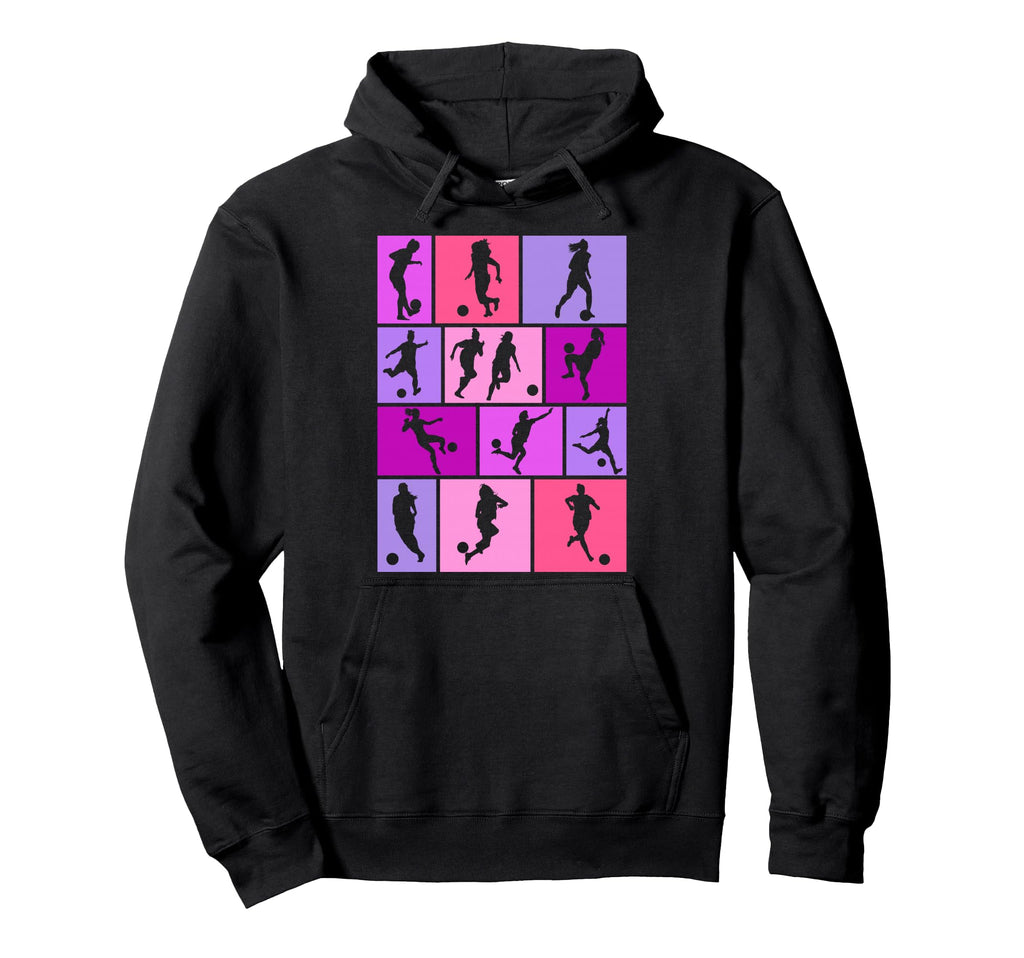 Soccer Players Fan Game Day Soccer Hoodie - Trendy Graphic Unisex - T-Shirt, Sweatshirt, Hoodie