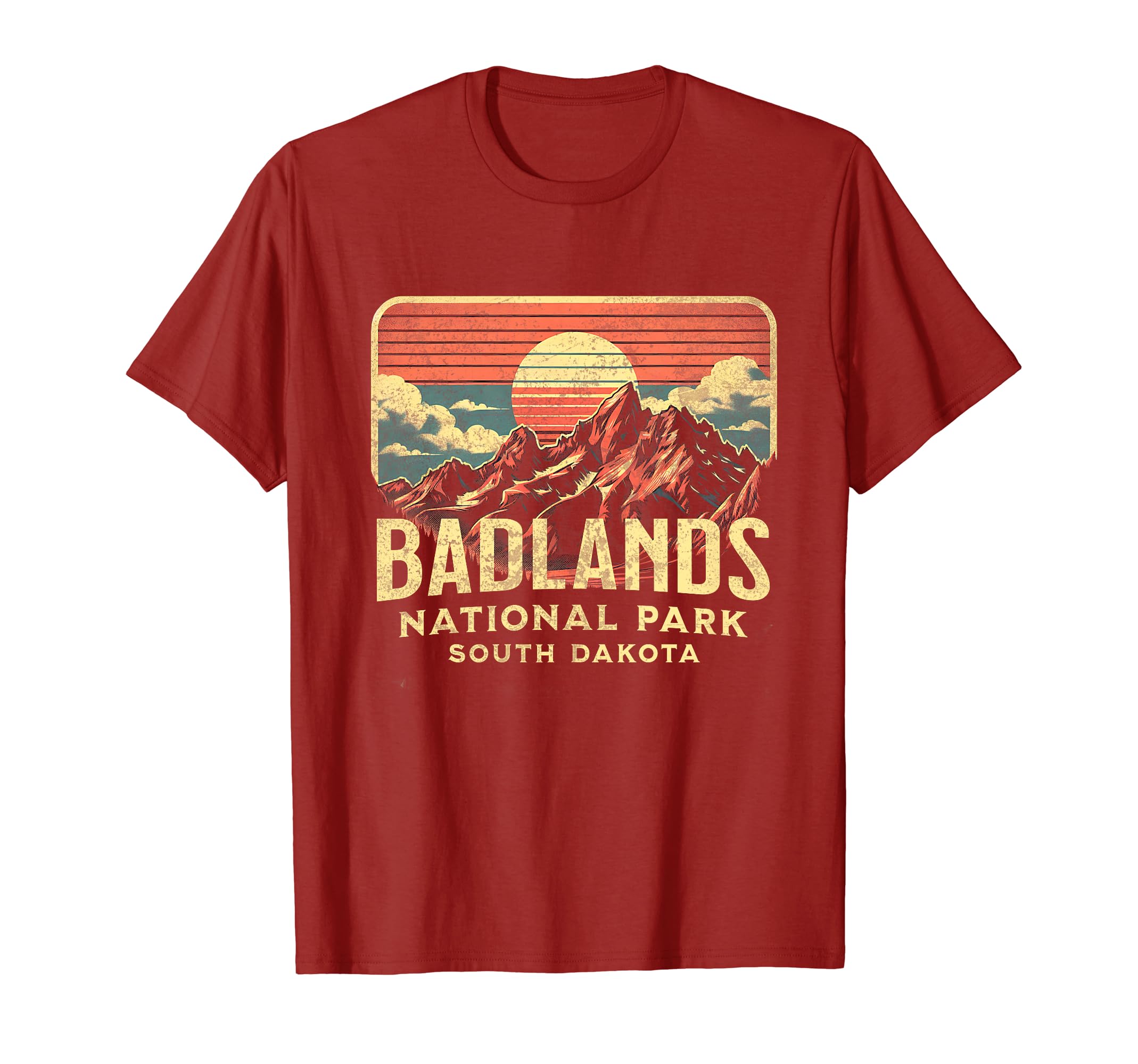 Badlands National Park South Dakota Sweatshirt - Unique Graphic for Adults - T-Shirt, Sweatshirt, Hoodie