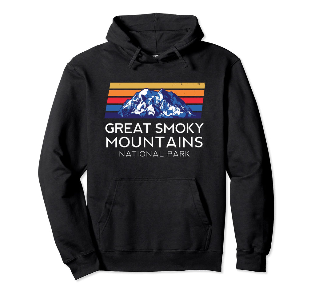 Great Smoky Mountains National Park Hoodie - Graphic Print for Adults - T-Shirt, Sweatshirt, Hoodie