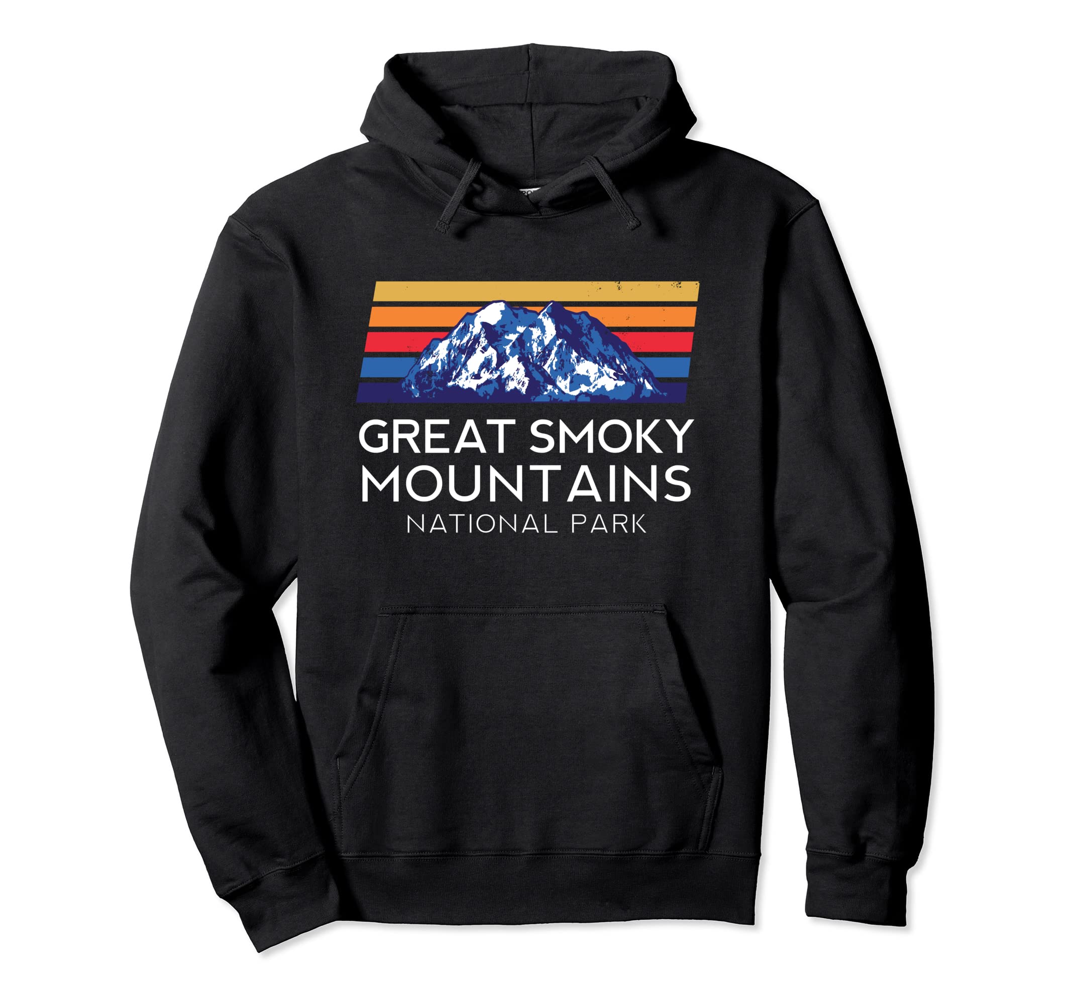 Great Smoky Mountains National Park Hoodie - Graphic Print for Adults - T-Shirt, Sweatshirt, Hoodie