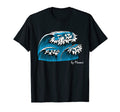 Pacific Ocean Wave Surf Club Surfer Wave T-Shirt - Trendy Graphic Unisex - T-Shirt, Sweatshirt, Hoodie