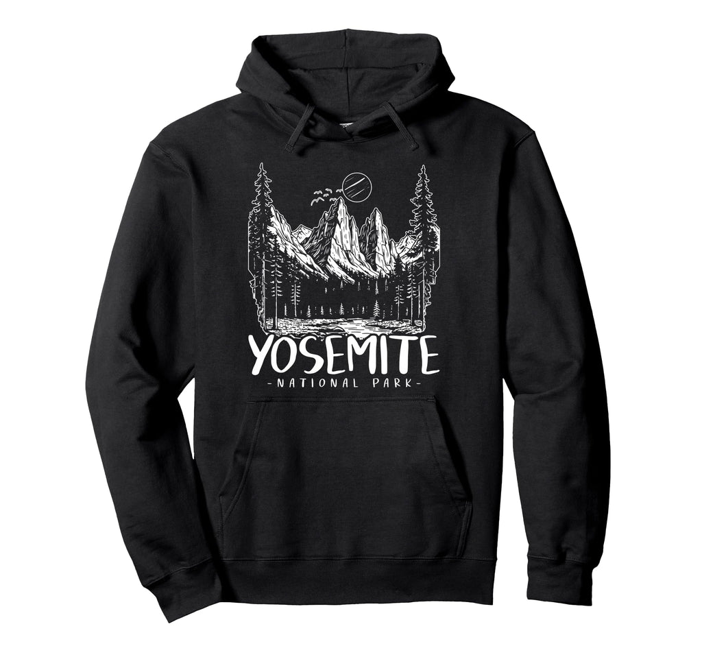 Yosemite National Park Outdoors Us Hoodie - Casual Everyday Wear for Adults - T-Shirt, Sweatshirt, Hoodie