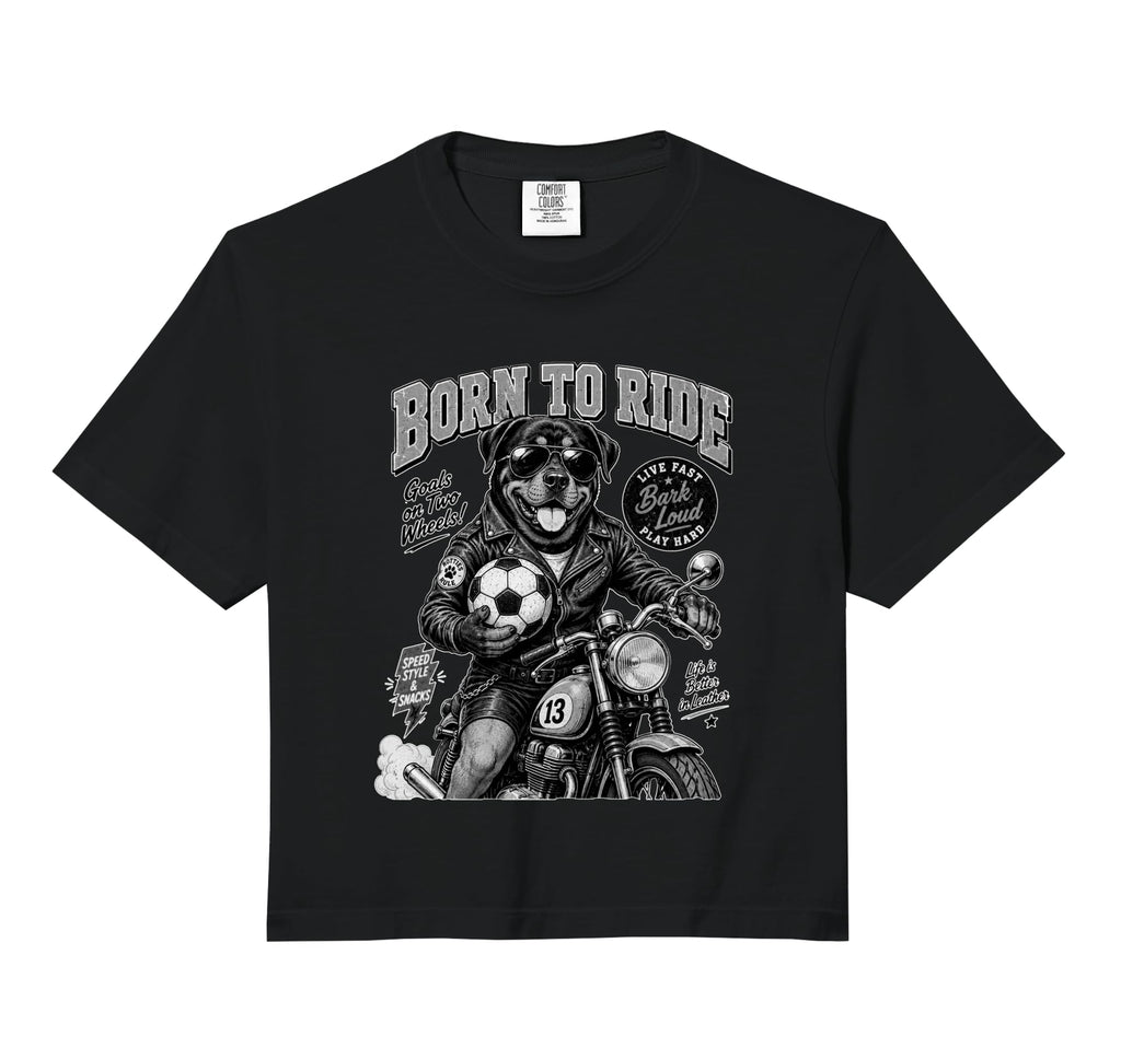 Rottweiler Ride Motorbike Love Hoodie - Aesthetic Graphic for Adults - T-Shirt, Sweatshirt, Hoodie