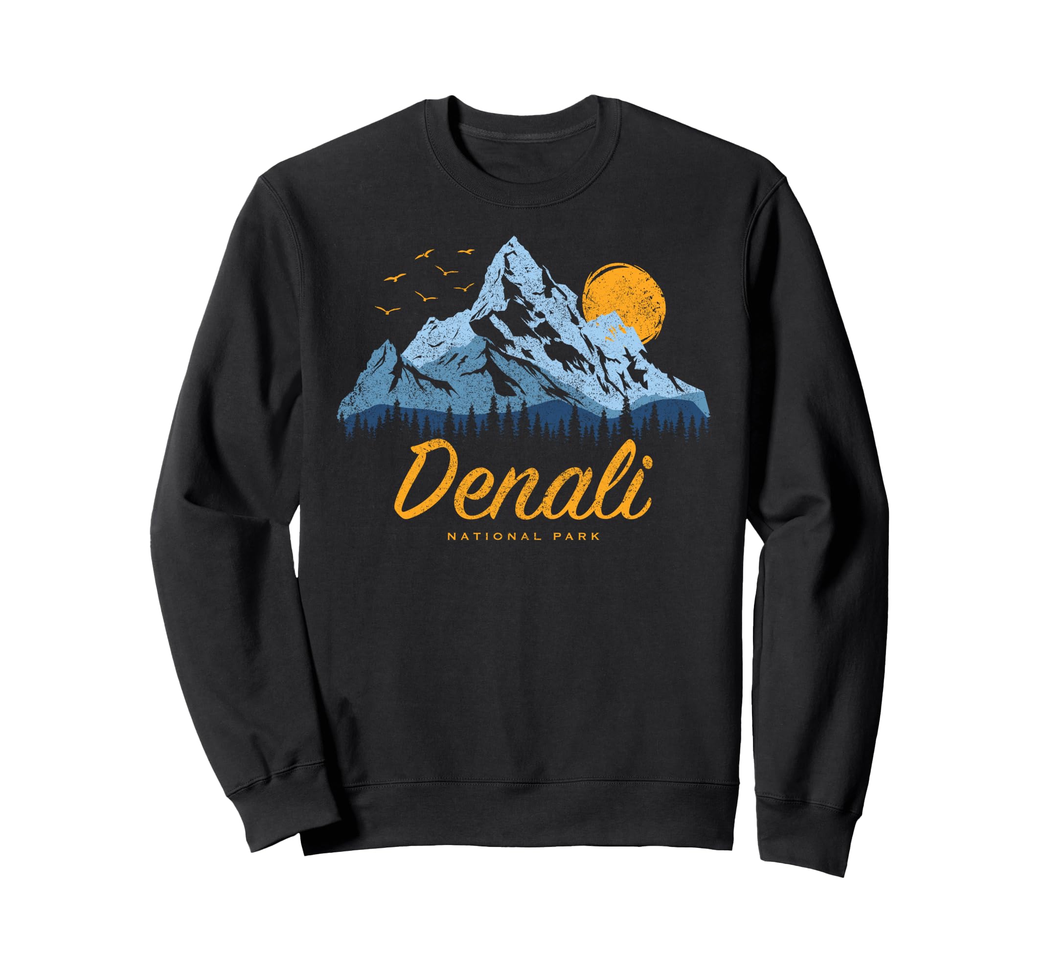Denali National Park Us Denali Sweatshirt - Casual Everyday Wear for Adults - T-Shirt, Sweatshirt, Hoodie