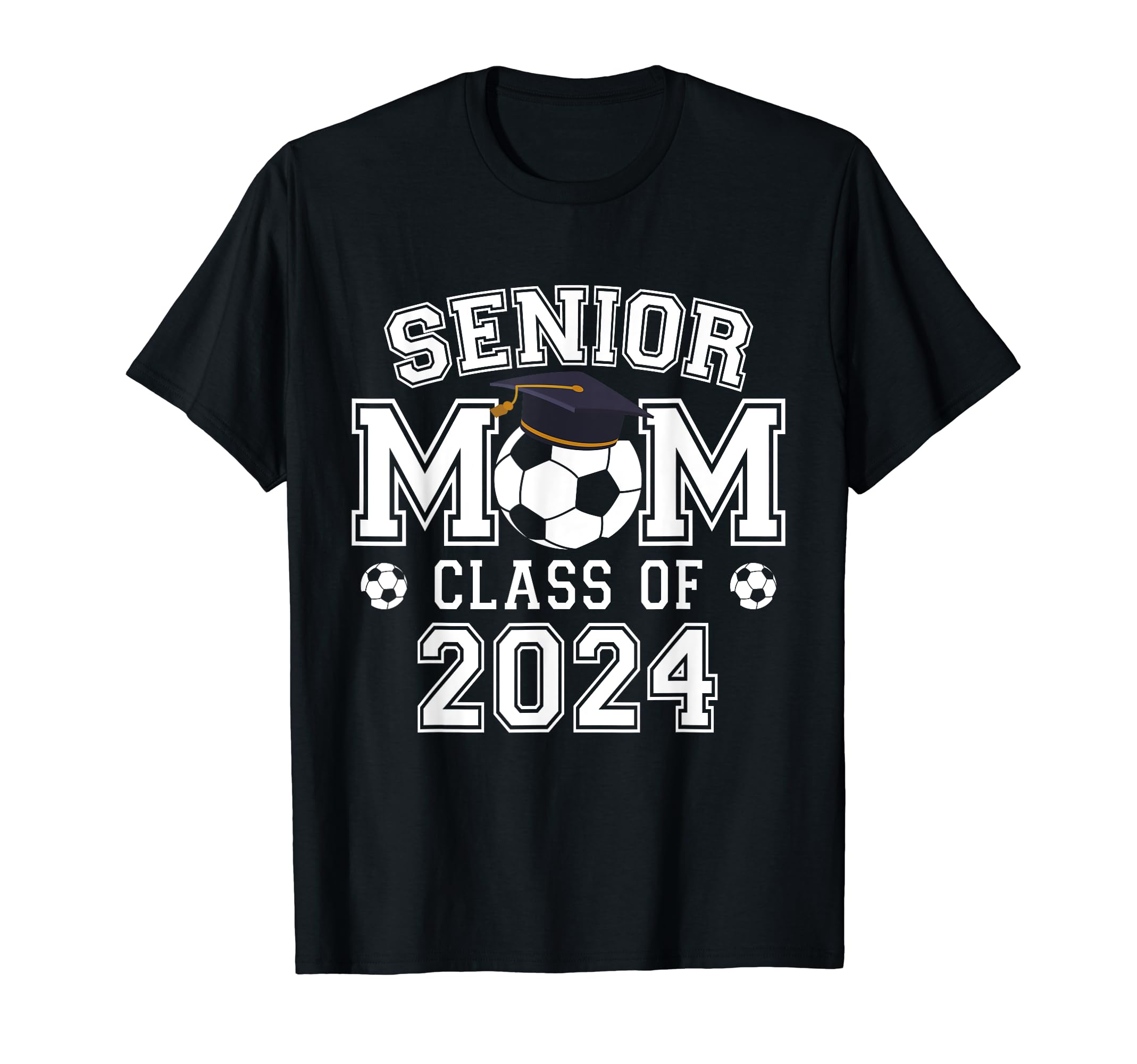 Class 2024 Soccer Senior 24 Mom T-Shirt - Custom Art Print for Adults - T-Shirt, Sweatshirt, Hoodie