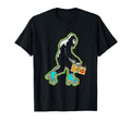 Sasquatch Roller Skater Bigfoot T-Shirt - Minimalist Print for Adults - T-Shirt, Sweatshirt, Hoodie
