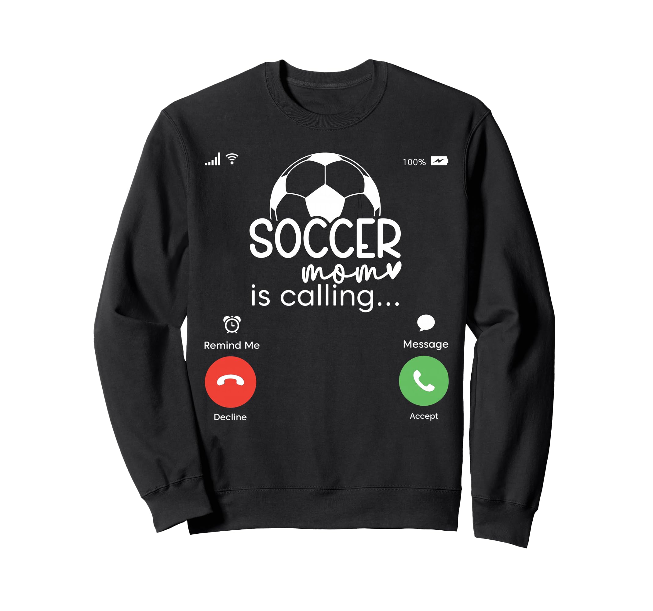 Soccer Mom Must Haves Womens Sweatshirt - Novelty Apparel for Adults - T-Shirt, Sweatshirt, Hoodie