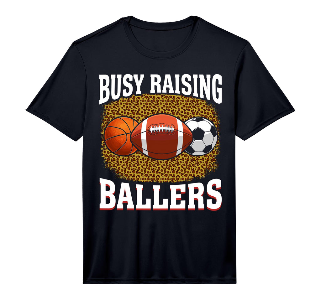 Busy Raising Ballers Basketball T-Shirt - Aesthetic Graphic for Adults - T-Shirt, Sweatshirt, Hoodie