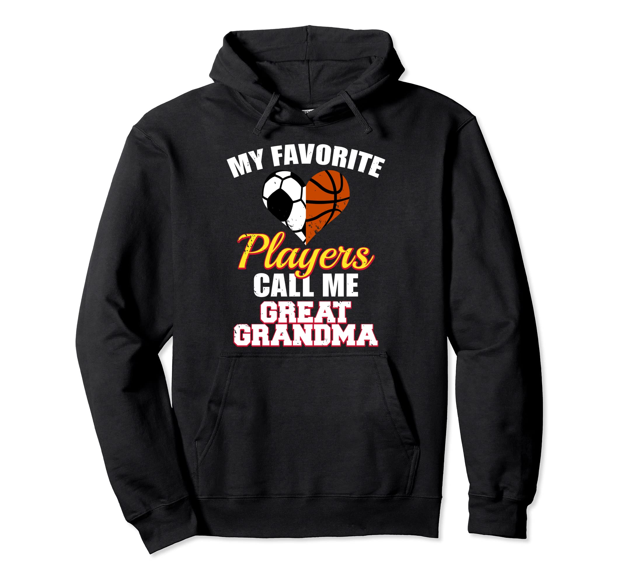 My Favorite Soccer Basketball Players Hoodie - Graphic Print for Adults - T-Shirt, Sweatshirt, Hoodie