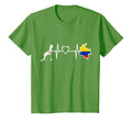Colombia Japan Heartbeat Colombian T-Shirt - Graphic Print for Adults - T-Shirt, Sweatshirt, Hoodie