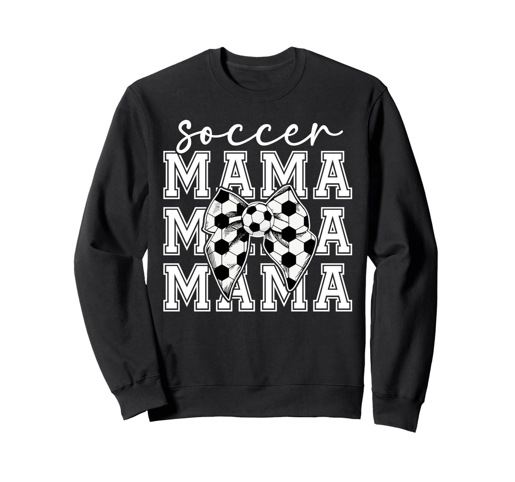 Soccer Mama Coquette Soccer Mom Sweatshirt - Fun Novelty Design for Adults - T-Shirt, Sweatshirt, Hoodie