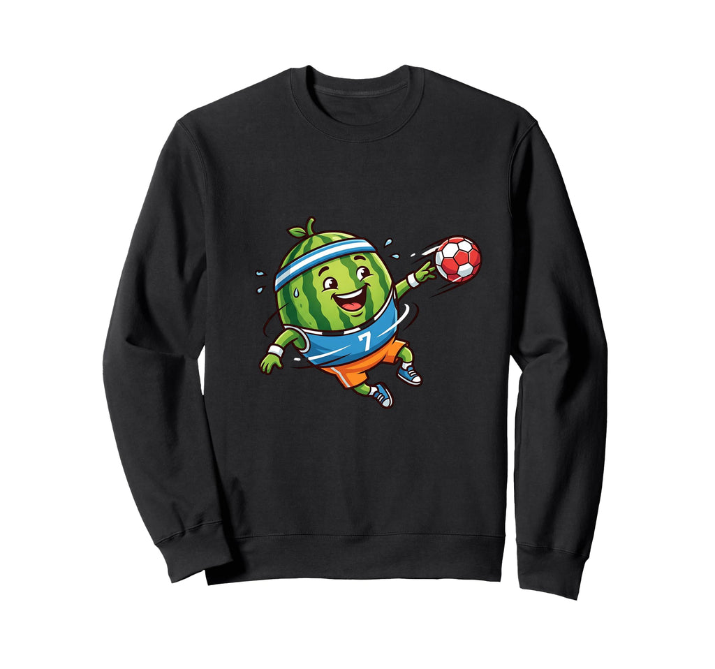 Watermelon Soccer Player Number 7 Sweatshirt - Unique Graphic for Adults - T-Shirt, Sweatshirt, Hoodie